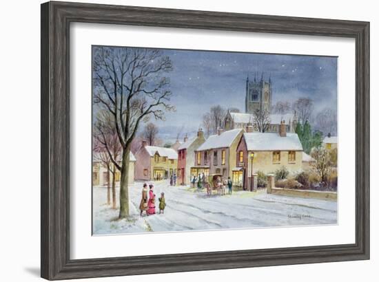 Twilight in the Village-Stanley Cooke-Framed Giclee Print