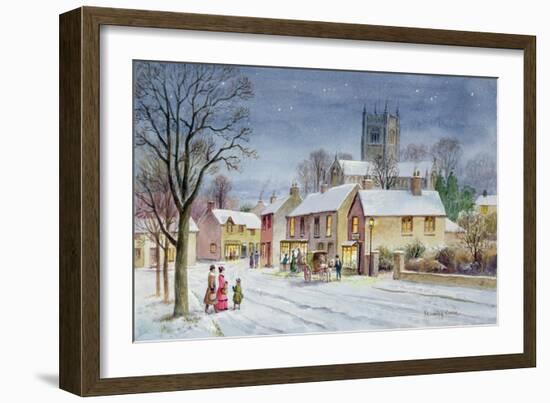 Twilight in the Village-Stanley Cooke-Framed Giclee Print