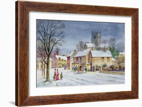 Twilight in the Village-Stanley Cooke-Framed Giclee Print