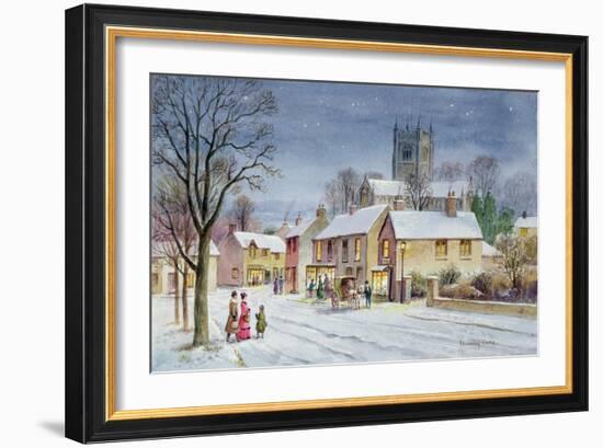 Twilight in the Village-Stanley Cooke-Framed Giclee Print