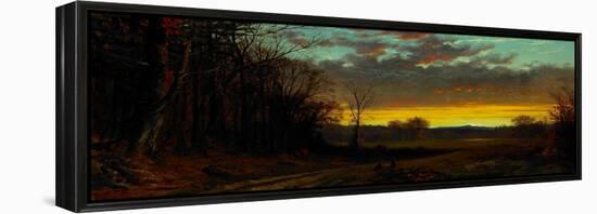 Twilight in the Wilderness, 1865-Alfred Thompson Bricher-Framed Premier Image Canvas