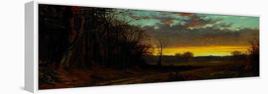 Twilight in the Wilderness, 1865-Alfred Thompson Bricher-Framed Premier Image Canvas