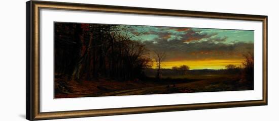 Twilight in the Wilderness, 1865-Alfred Thompson Bricher-Framed Giclee Print