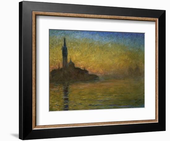 Twilight in Venice-Claude Monet-Framed Giclee Print