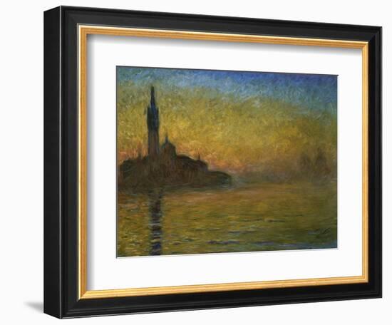 Twilight in Venice-Claude Monet-Framed Giclee Print