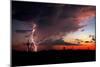 Twilight Lightning I-Douglas Taylor-Mounted Photo