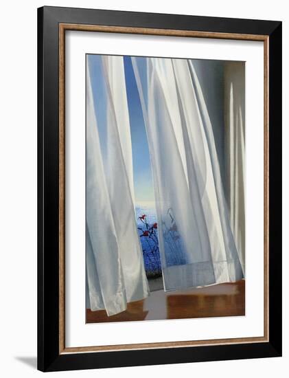 Twilight Lilies-Alice Dalton Brown-Framed Art Print