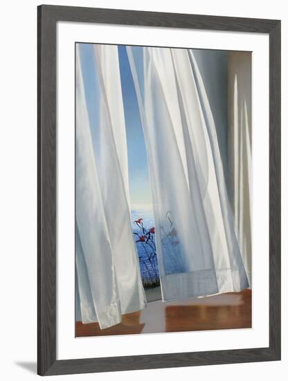 Twilight Lilies-Alice Dalton Brown-Framed Art Print