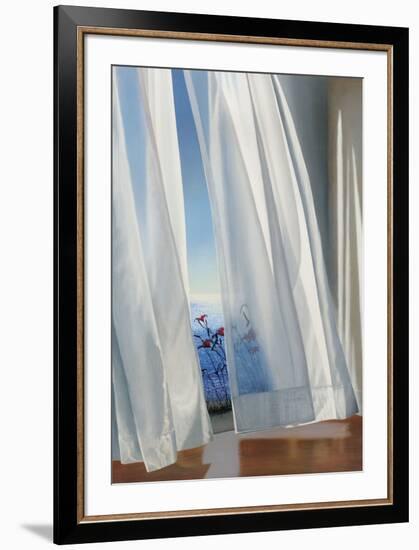 Twilight Lilies-Alice Dalton Brown-Framed Art Print