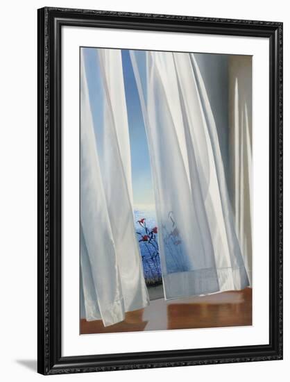 Twilight Lilies-Alice Dalton Brown-Framed Art Print