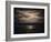 Twilight on Lake Leman in Bon Port, 1876-Gustave Courbet-Framed Giclee Print