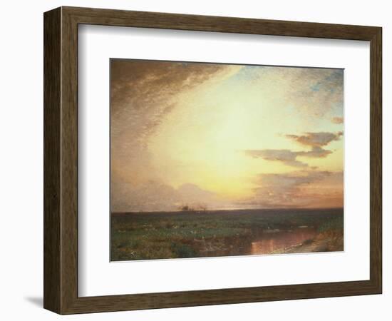 Twilight on the Western Plains-Samuel Colman-Framed Giclee Print