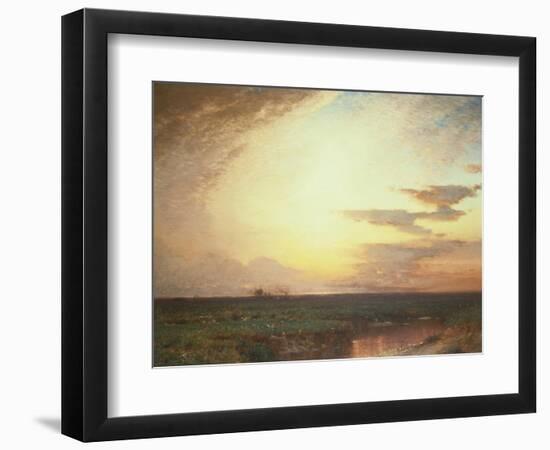 Twilight on the Western Plains-Samuel Colman-Framed Giclee Print