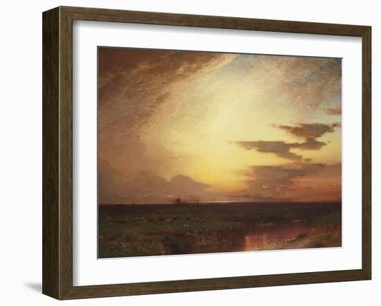 Twilight on the Western Plains-Eug?ne Boudin-Framed Giclee Print