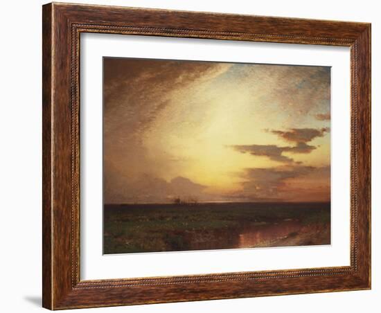 Twilight on the Western Plains-Eug?ne Boudin-Framed Giclee Print