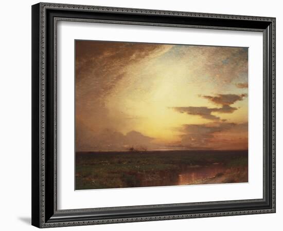 Twilight on the Western Plains-Eug?ne Boudin-Framed Giclee Print