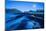 Twilight over Flakstad beach, Lofoten, Norway-Peter Cairns-Mounted Photographic Print