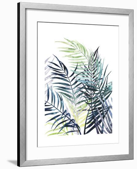 Twilight Palms I-Grace Popp-Framed Art Print