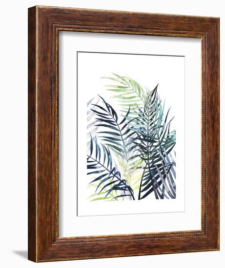 Twilight Palms I-Grace Popp-Framed Art Print