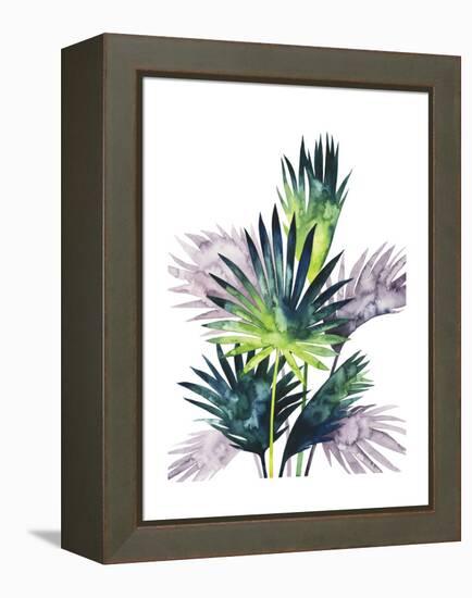 Twilight Palms III-Grace Popp-Framed Stretched Canvas