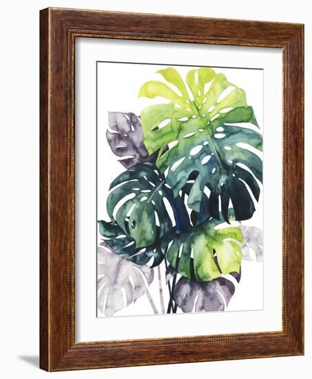 Twilight Palms IV-Grace Popp-Framed Art Print