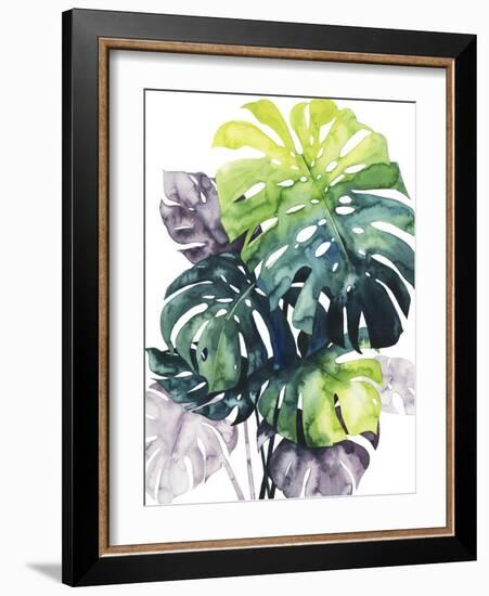 Twilight Palms IV-Grace Popp-Framed Art Print