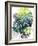 Twilight Palms IV-Grace Popp-Framed Art Print