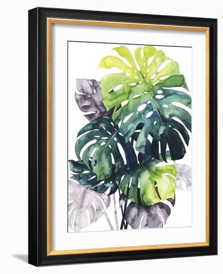 Twilight Palms IV-Grace Popp-Framed Art Print