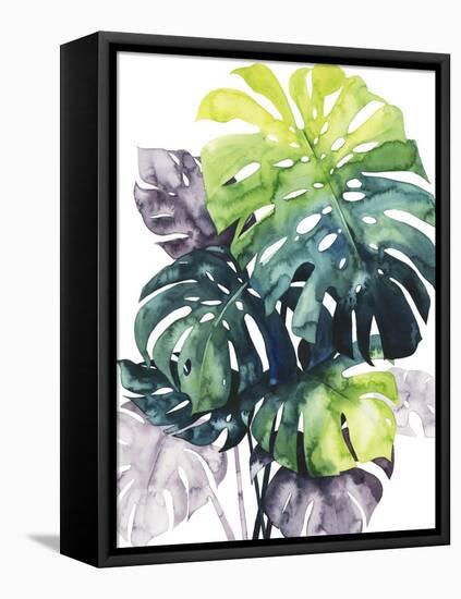 Twilight Palms IV-Grace Popp-Framed Stretched Canvas