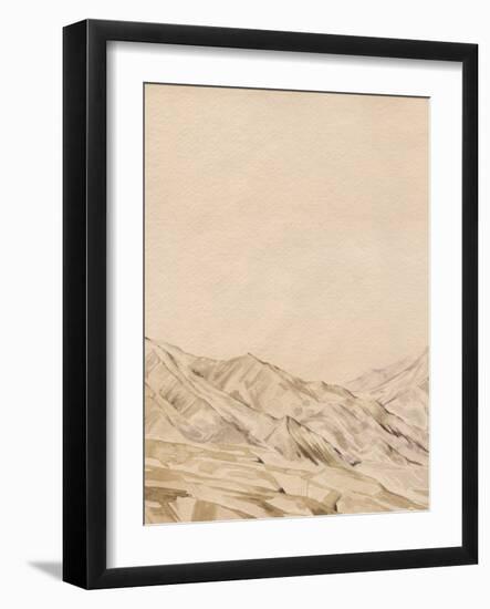 Twilight Peaks I-Grace Popp-Framed Art Print