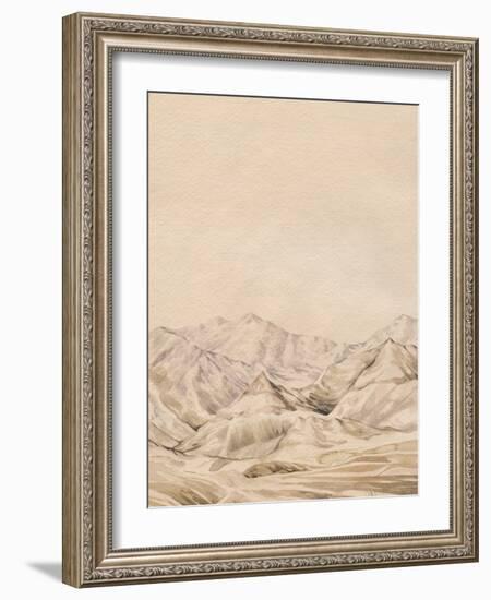 Twilight Peaks II-Grace Popp-Framed Art Print