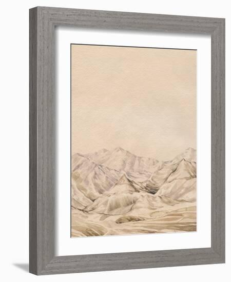 Twilight Peaks II-Grace Popp-Framed Art Print