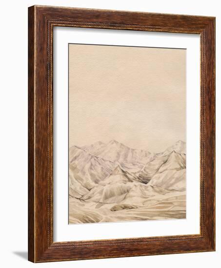 Twilight Peaks II-Grace Popp-Framed Art Print