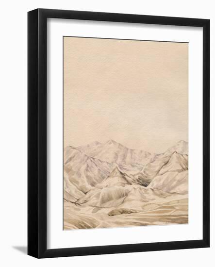 Twilight Peaks II-Grace Popp-Framed Art Print