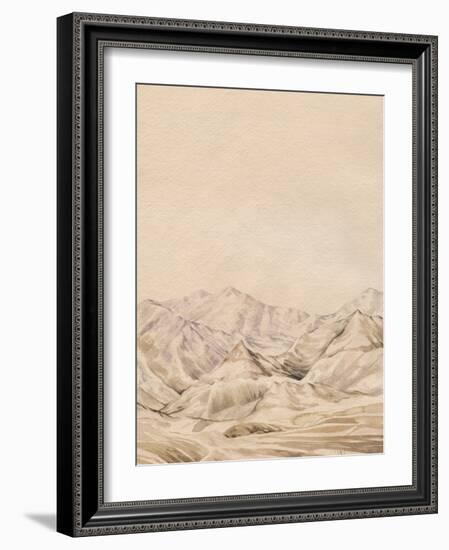 Twilight Peaks II-Grace Popp-Framed Art Print