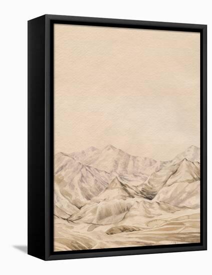 Twilight Peaks II-Grace Popp-Framed Stretched Canvas