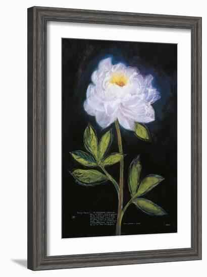 Twilight Peony-Maret Hensick-Framed Art Print