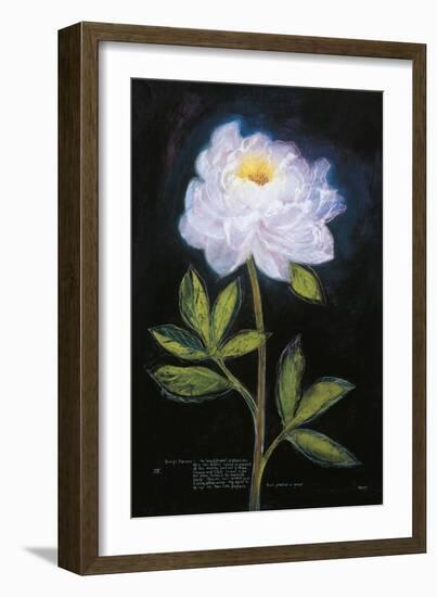 Twilight Peony-Maret Hensick-Framed Art Print