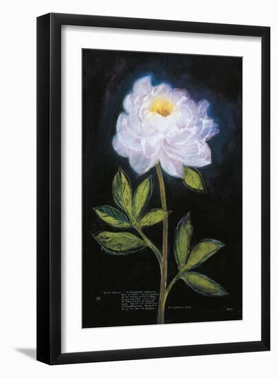 Twilight Peony-Maret Hensick-Framed Art Print