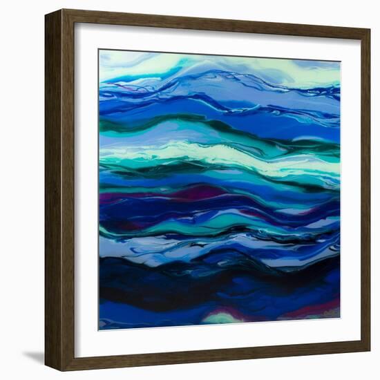 Twilight Rhythm-Barbara Bilotta-Framed Art Print