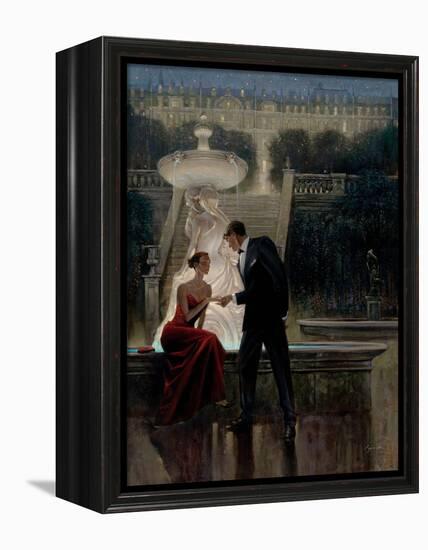 Twilight Romance-Brent Lynch-Framed Stretched Canvas