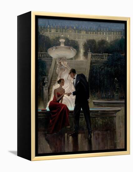 Twilight Romance-Brent Lynch-Framed Stretched Canvas