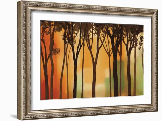 Twilight Silhouette-Gregory Williams-Framed Art Print