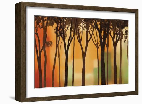Twilight Silhouette-Gregory Williams-Framed Art Print