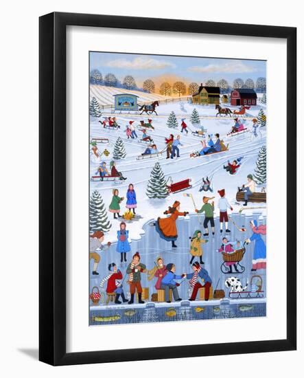 Twilight Skaters ‘98-Sheila Lee-Framed Giclee Print