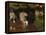 Twilight the Game of Croquet-Pierre Bonnard-Framed Premier Image Canvas