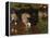 Twilight the Game of Croquet-Pierre Bonnard-Framed Premier Image Canvas