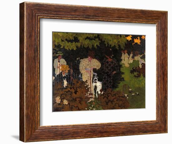 Twilight the Game of Croquet-Pierre Bonnard-Framed Giclee Print