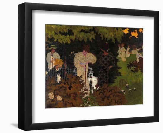 Twilight the Game of Croquet-Pierre Bonnard-Framed Giclee Print