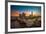 Twilight, Tower Bridge and the Shard at Sunset-Katherine Young-Framed Photographic Print